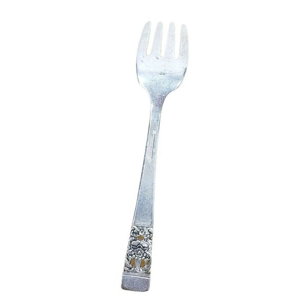 Oneida Silverplate CORONATION Youth / Dessert Fork‎ COMMUNITY - Picture 1 of 8